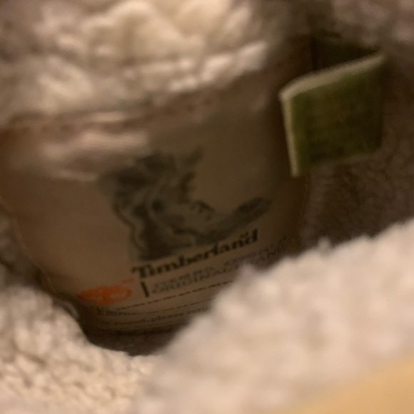 Timberland Women’s 650 Classic Wheat Brown / Winter Boot Leather Nubuck Size 8M - Picture 7 of 8